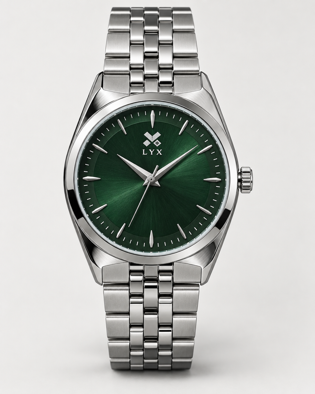 LYX Twilight – Emerald Green Dial Analog Watch for Men | Trending Green Dial Watch | Budget Analog Watch
