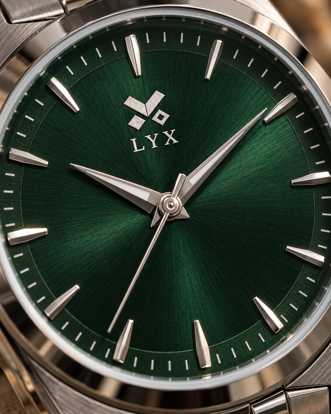 LYX Twilight – Emerald Green Dial Analog Watch for Men | Trending Green Dial Watch | Budget Analog Watch