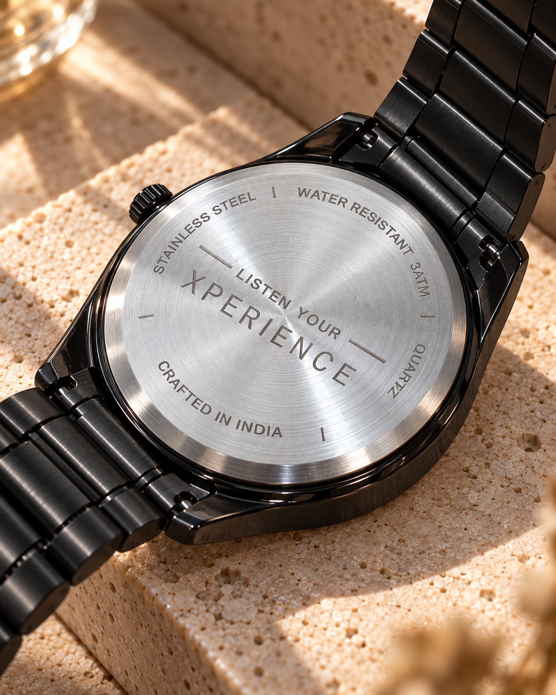 LYX Eclipse – Full Black Analog Watch for Men | Best Analog Watch for Men | Gold Accents